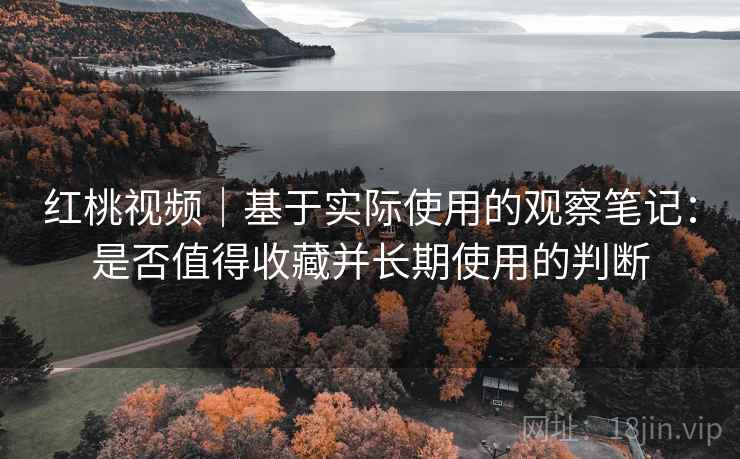 红桃视频｜基于实际使用的观察笔记：是否值得收藏并长期使用的判断